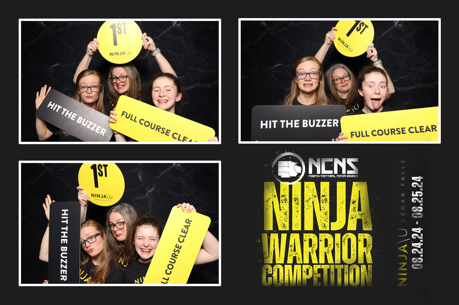 Creating Memorable Moments at Ninja U's Competition with Our Photo Booth