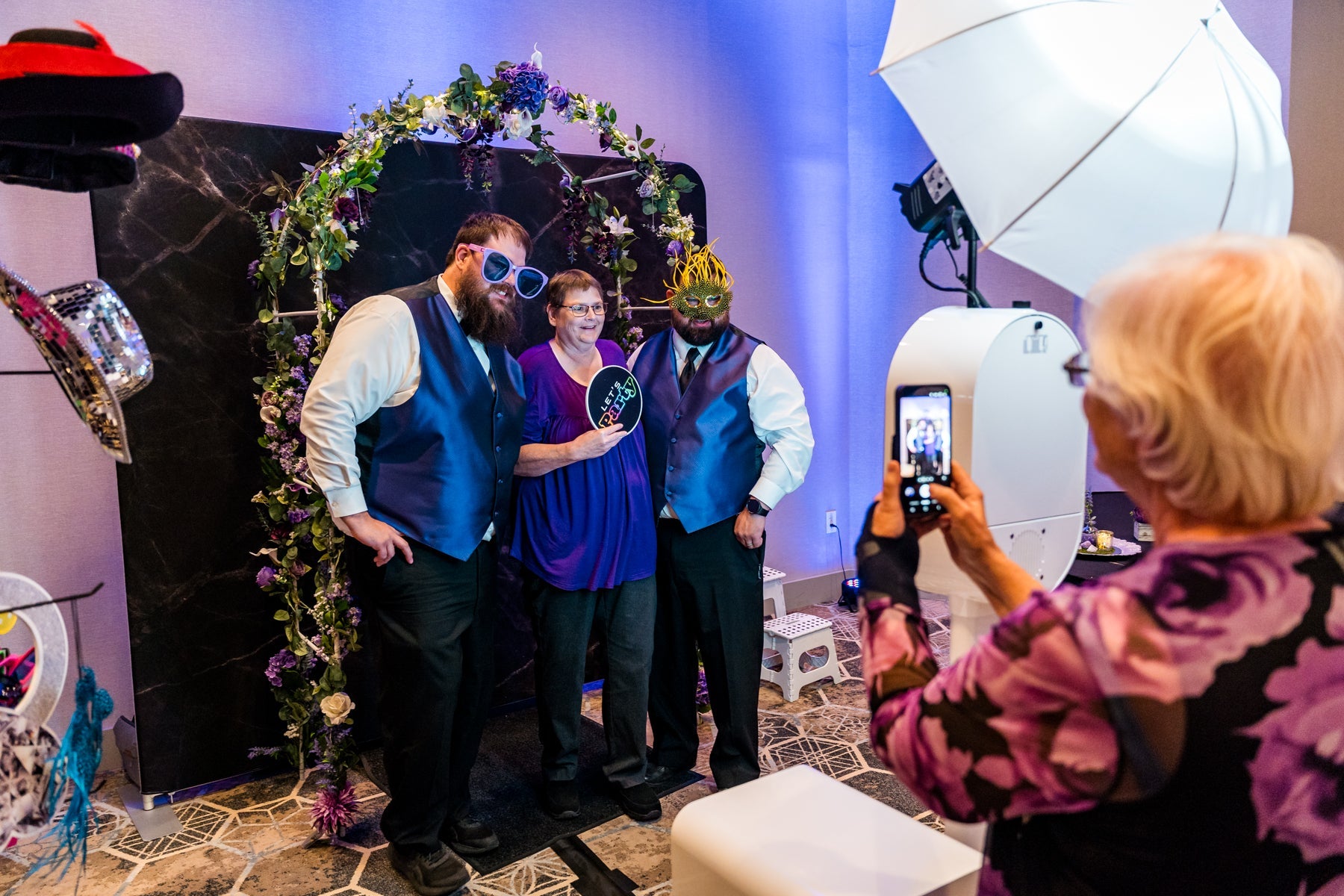A Picture-Perfect Celebration: Myriah & Tim’s Wedding Photo Booth