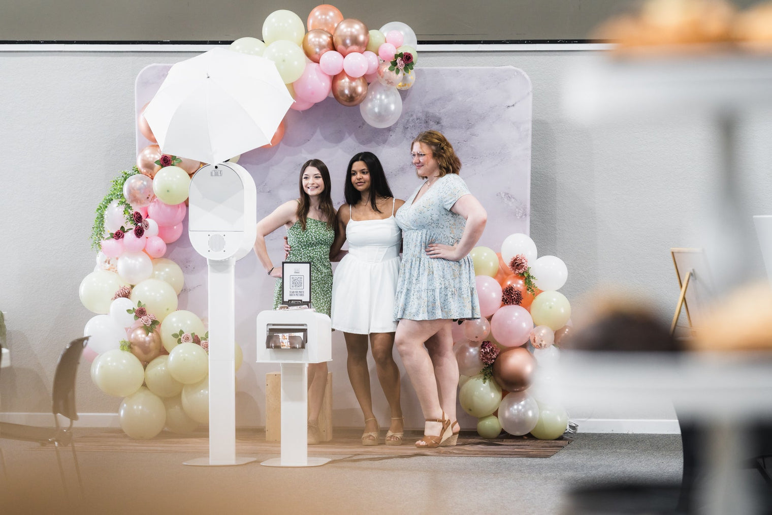How Ayla's Bridal Shower Became Picture-Perfect with a Custom Balloon Photo Booth