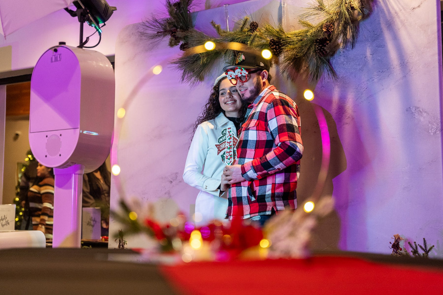 A Christmas Photo Booth: The Best Gift for Your Employees